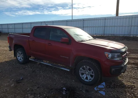 2021 Chevrolet Colorado Lt z USA, uszkodzony, nr VIN 1GCGTCEN7M1172523